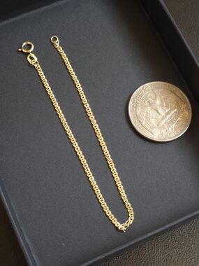 10k Solid Gold Double Cuban Bracelet